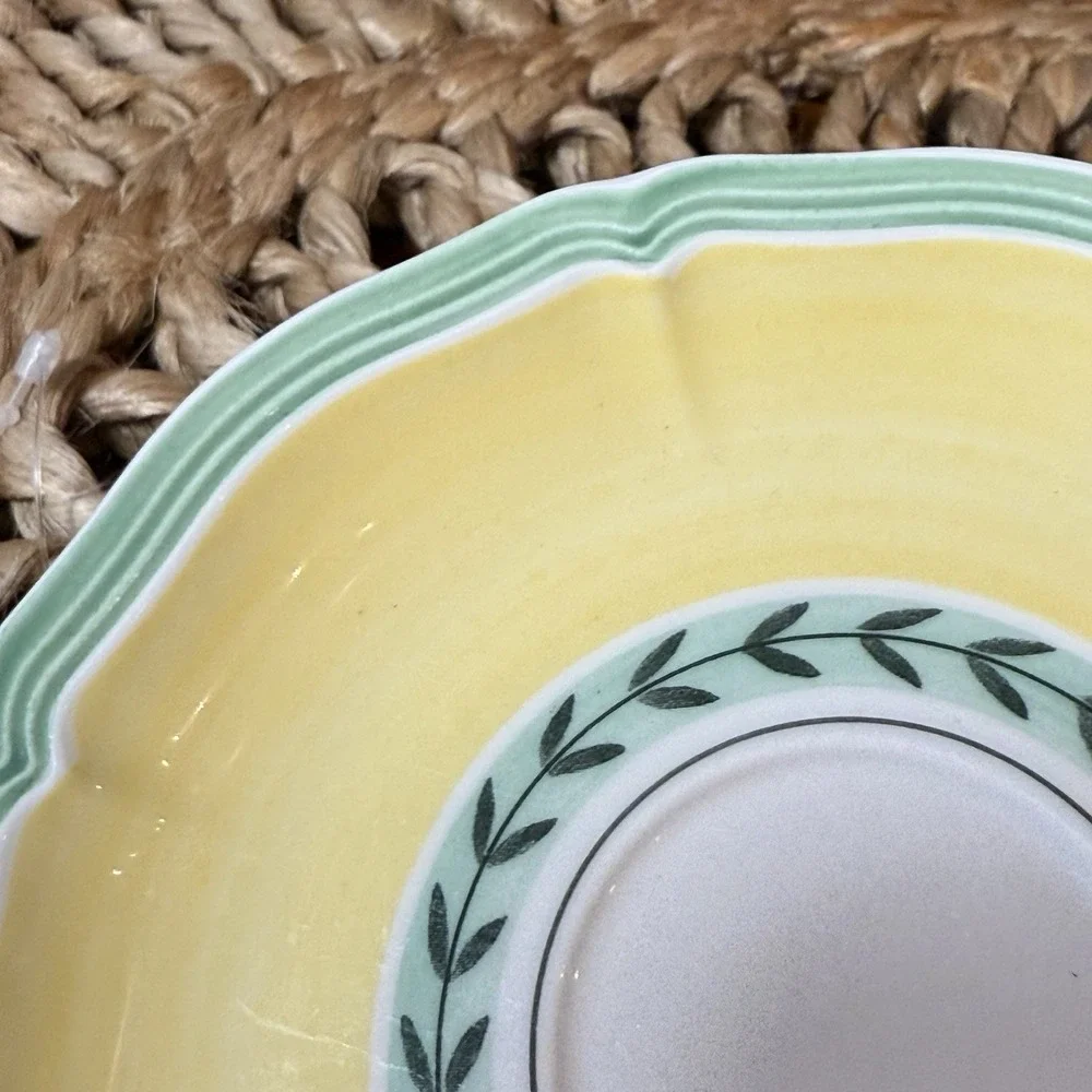 Villeroy & Boch‎ French Garden Fleurence -Country Collection- Flat Cup & Saucer